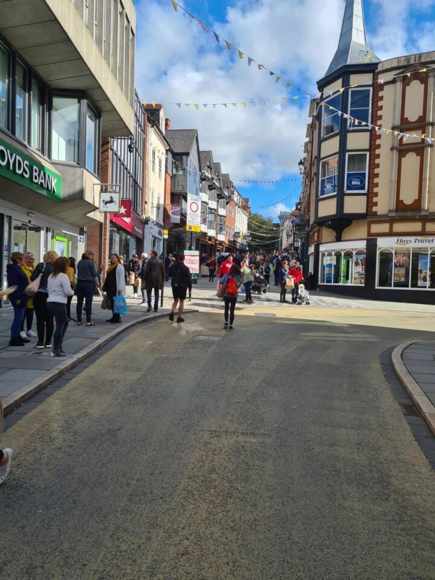 Cosy Corner - Town Centre Flat With Free Nearby Parking Daire Shrewsbury Dış mekan fotoğraf
