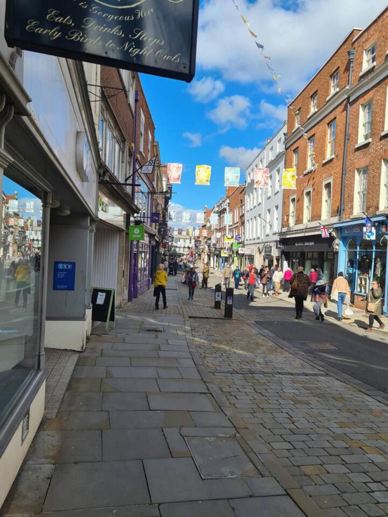 Cosy Corner - Town Centre Flat With Free Nearby Parking Daire Shrewsbury Dış mekan fotoğraf