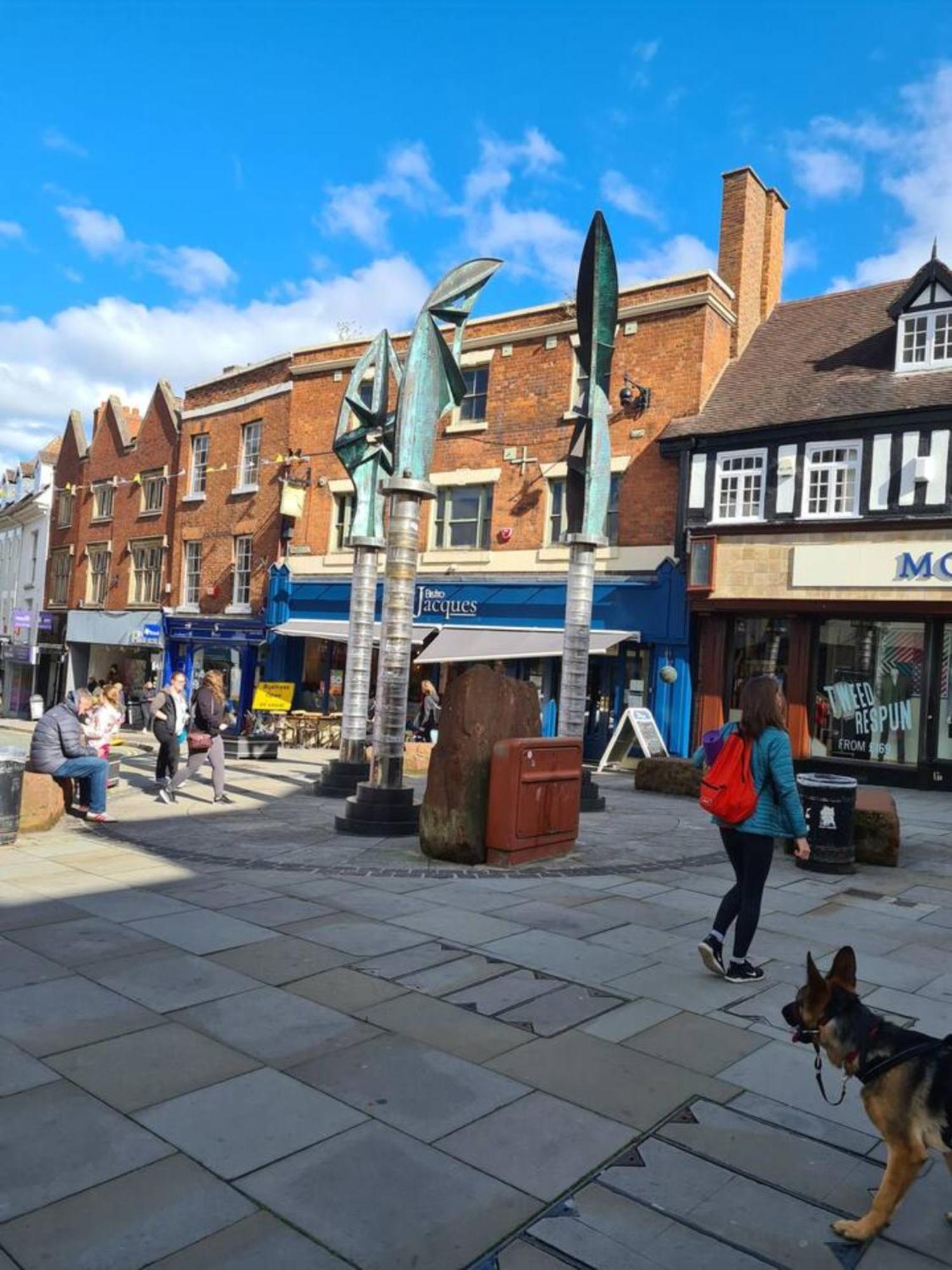 Cosy Corner - Town Centre Flat With Free Nearby Parking Daire Shrewsbury Dış mekan fotoğraf
